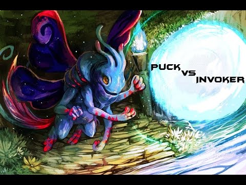 Dota 2|Puck vs Invoker|1vs1|INSANE!|Dota2 Gameplay#1