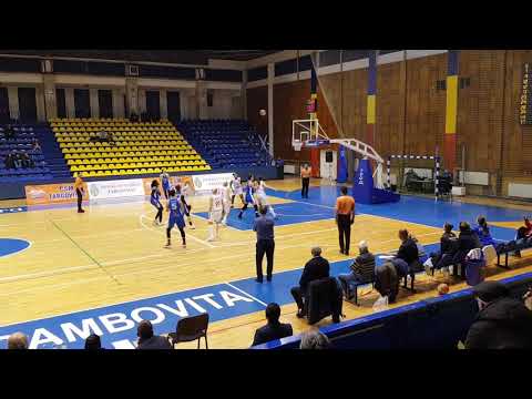 CSM Targoviste 80 - 92 CSU Olimpia Brasov (Romanian 2018/2019 season)