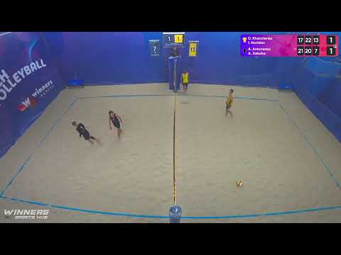 19:20 D. Kharchenko / I. Horiaiev - A. Antonenko / A. Zabuha 25.06.2022 | Winners Beach Volleyball