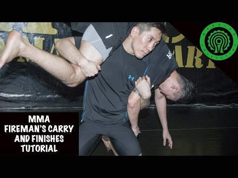 MMA Fireman's Carry and Finishes Tutorial