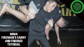 MMA Fireman's Carry and Finishes Tutorial