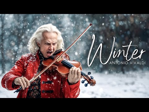 Vivaldi - The Four Seasons: Winter (1 hour NO ADS) | Classical Music & AI Art | 432hz