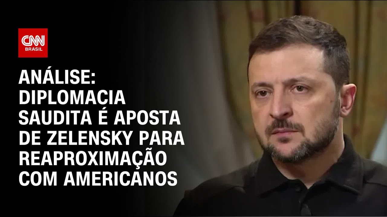 Análise: Diplomacia saudita é aposta de Zelensky para reaproximação com americanos | WW