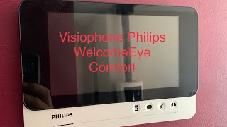 Visiophone Philips WelcomeEye Comfort : explications, branchement et test.