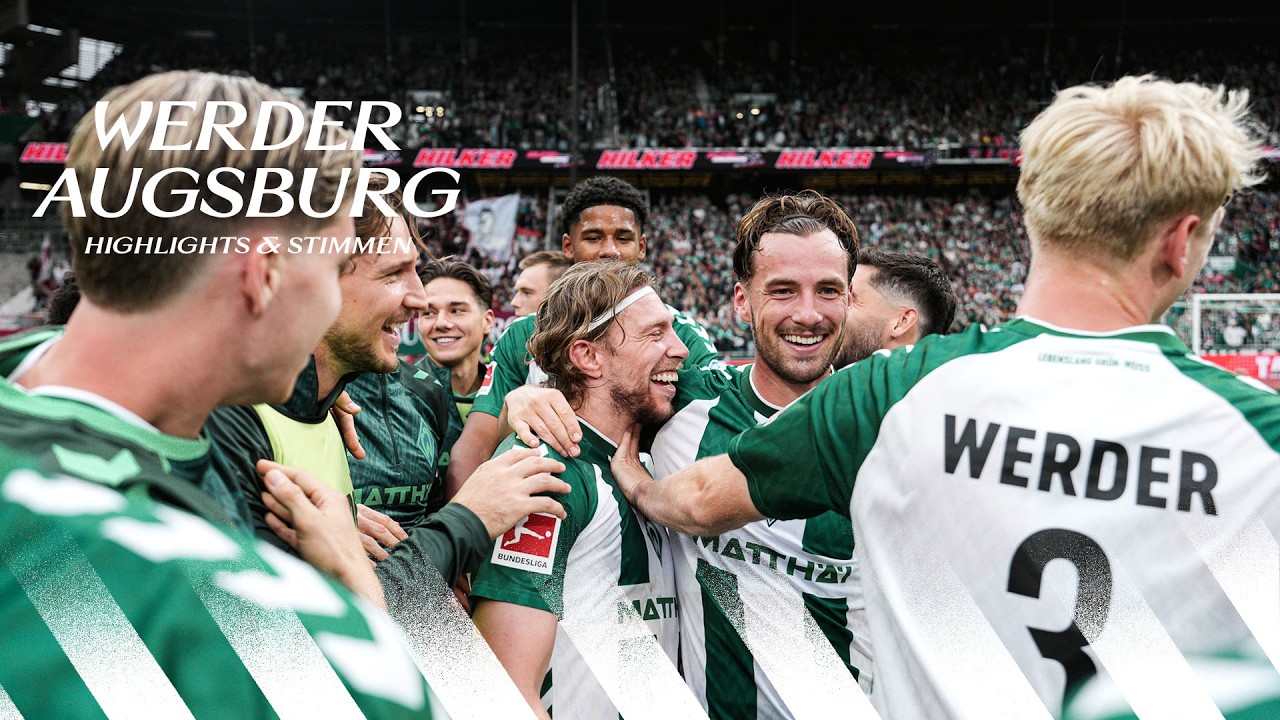 SV Werder Bremen 3 - 2 FC Augsburg highlights