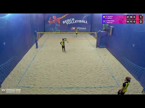 12:15 M. Kyselov / S. Zalizko - A. Matvieiev / I. Yehorov 10.12.2022 | Winners Beach Volleyball