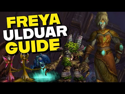 Freya 10/25 Man Hard & Normal Mode Ulduar Guide - Quick 2 Minute Guide (In 5 Minutes...)