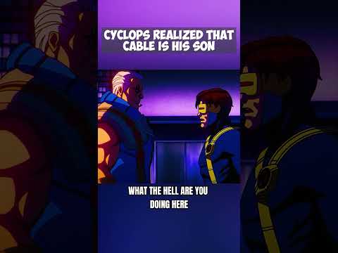 Cyclops Realized That Cable Is His Son #marvel #xmen