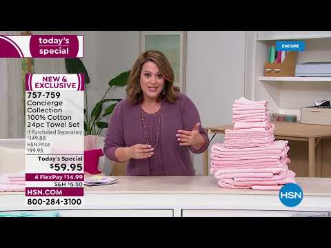 HSN | Concierge Bed & Bath Collection 02.14.2022 - 06 AM