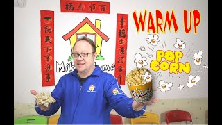 NEW WARM UP - POPCORN - ESL teaching tips - Mike's Home ESL