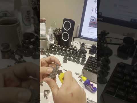 Necron canoptek reanimator into spyder conversion