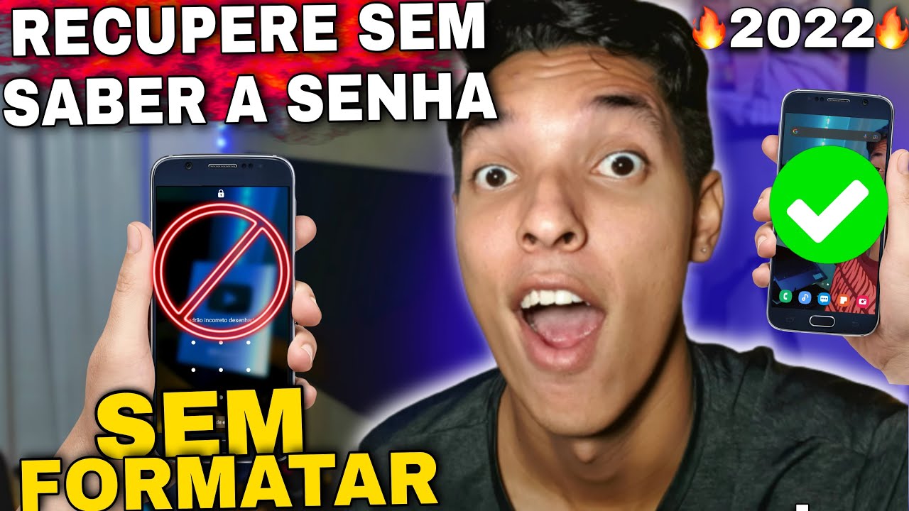 Esqueceu a Senha? Como DESBLOQUEAR Celular sem saber a SENHA e SEM RESETAR [Dica de Ouro de 2024]