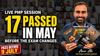 17 Students Passed PMP in May (Before the Exam Change) – How You Can Too