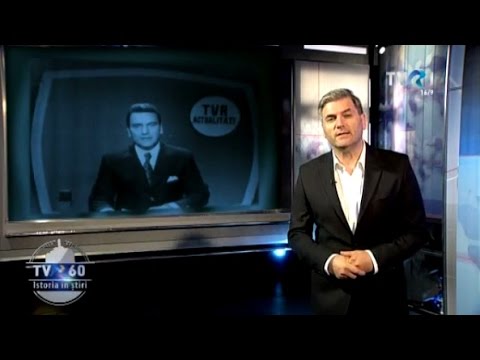TVR 60, istoria în ştiri, în fiecare seară la Telejurnal