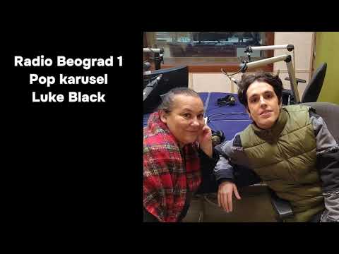 Luke Black interview on Radio Beograd 1 - Pop karusel