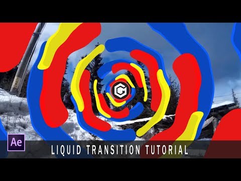 After Effects Tutorial | Create Liquid Motion Graphic Transition in After Effects