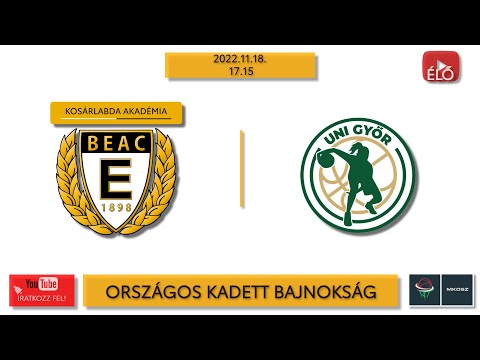 U16 🏀  BEAC-Újbuda KA/B - UNI Győr NKA