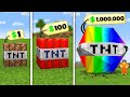 1 To 1 000 000 TNT In Minecraft