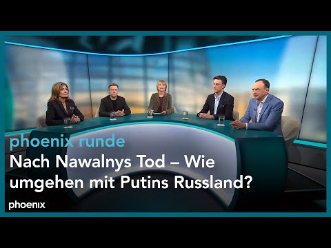 phoenix runde: Nach Nawalnys Tod – Wie umgehen mit Putins Russland?