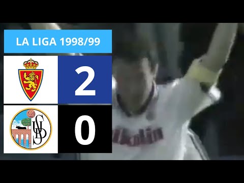 Real Zaragoza 2 - UD Salamanca 0 | HIGHLIGHTS | La Liga | 1998/99 Season