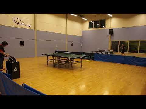 1ste divisie TTV Hilversum 1 tegen Buitenpost 1