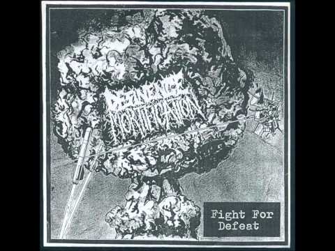 DESINENCE MORTIFICATION (croatia) off the split 7''ep w/Excreted Alive