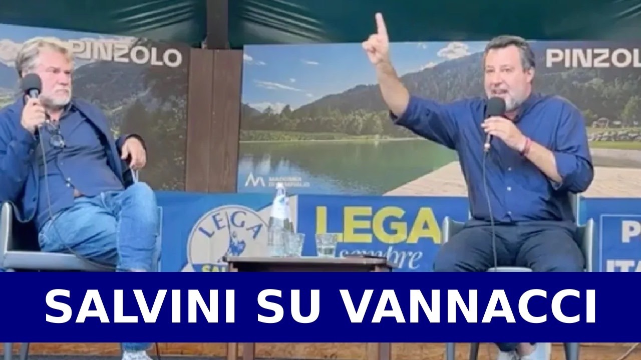 SALVINI SU VANNACCI: "LUI PROPONE QUELLO CHE FACCIAMO NOI, LA DIFFERENZA È CHI FA E CHI DICE"