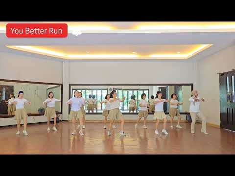 You Better Run - Line Dance, Choreo by Fiona Murray & Roy Hadisubroto