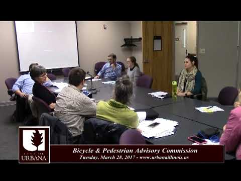 Bicycle Pedestrian Advisory Commission Meeting - March 28, 2017