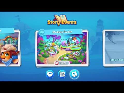 @Fishdom Story Event: Wedding Garden, Half Finished