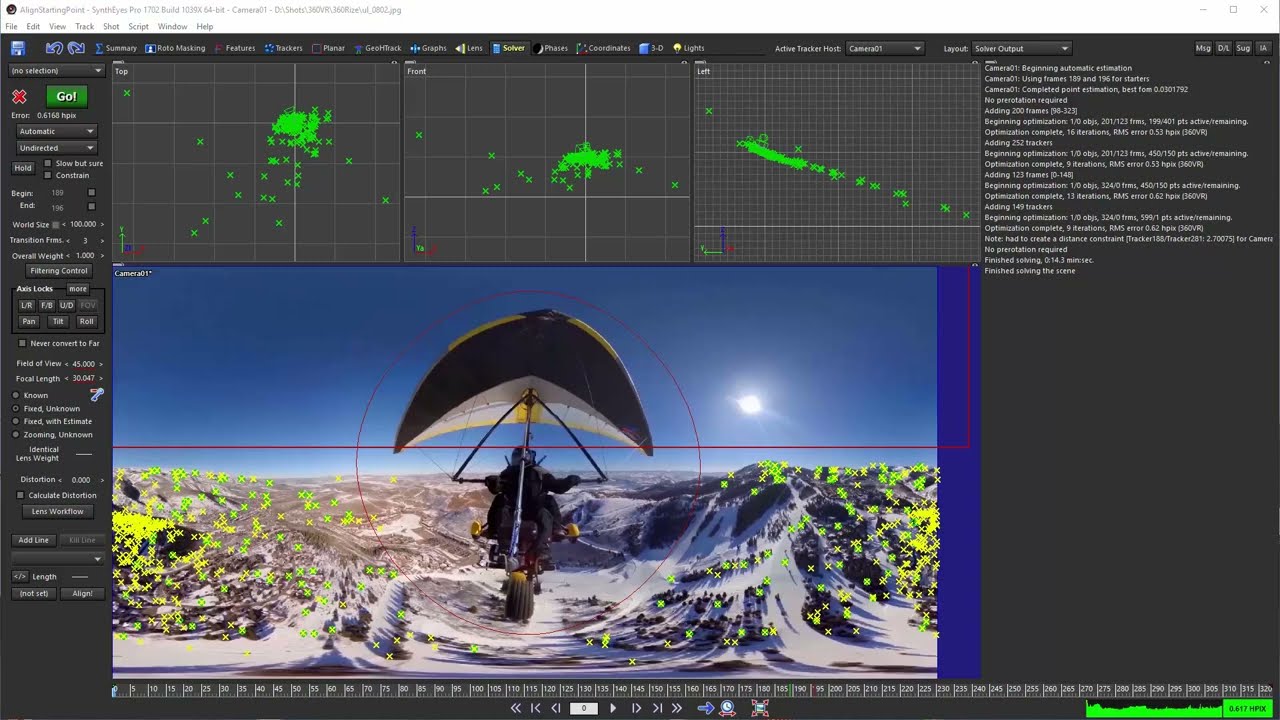 360 VR Alignment Using the Camera Path with SynthEyes | Boris FX