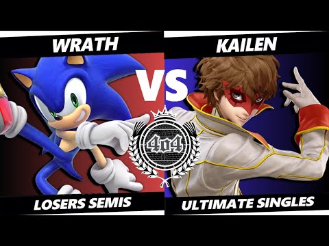 4o4 Smash Monthly 6 - Wrath (Sonic) vs Kailen (Joker) - Losers Semi-Final