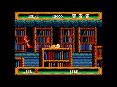 Let's Play Splatterhouse 2 03- Sewers and Sludge