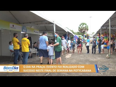O evento Um Dia Na Praça é realizado com sucesso neste fim de semana na Potycabana 07 03 2022