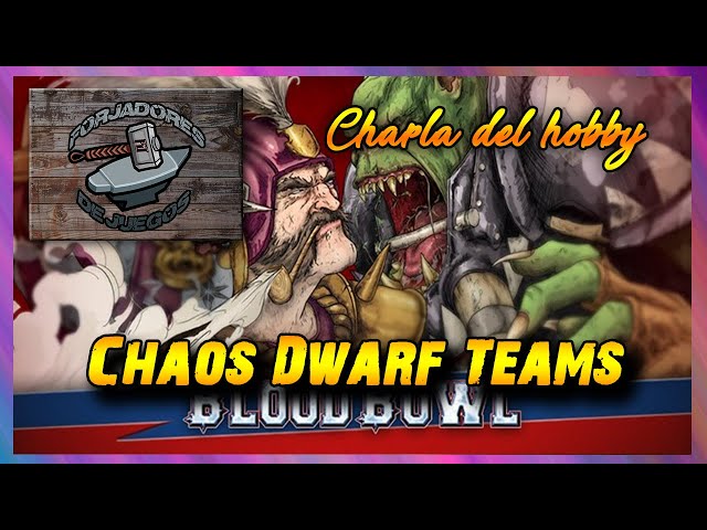 Vídeo relacionado con Games Workshop - Warhammer - Blood Bowl: Chaos Dwarf Team - The Zharr-Naggrund Zigurats