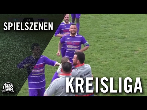 HFC Bürgel - SC 07 Bürgel (Kreisliga B, Offenbach,Gruppe West) - Spielszenen | MAINKICK.TV