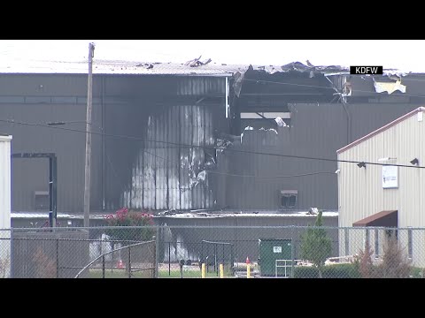 Ten people were killed when a small airplane crashed into a hangar as it was taking off from a Dallas-area airport Sunday morning, a spokeswoman for the town of Addison, Texas, said. (June 30)