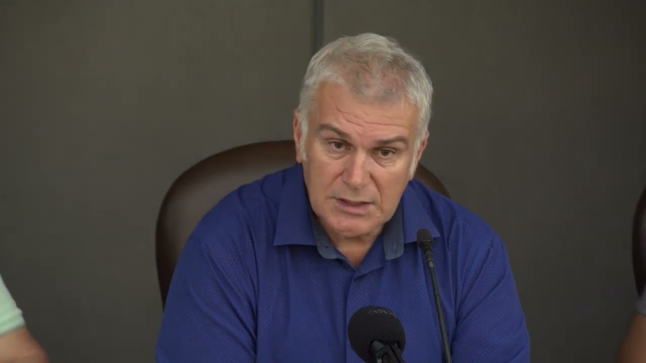 Παρέμβαση στη Συνέντευξη Τύπου