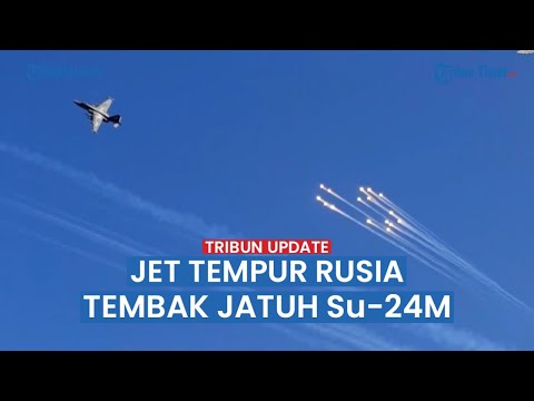 🔴 Pertempuran Udara, Ukraina Kalah 1 Pesawat Su-24M Ditembak Jatuh Jet Tempur Rusia di Nikolayev