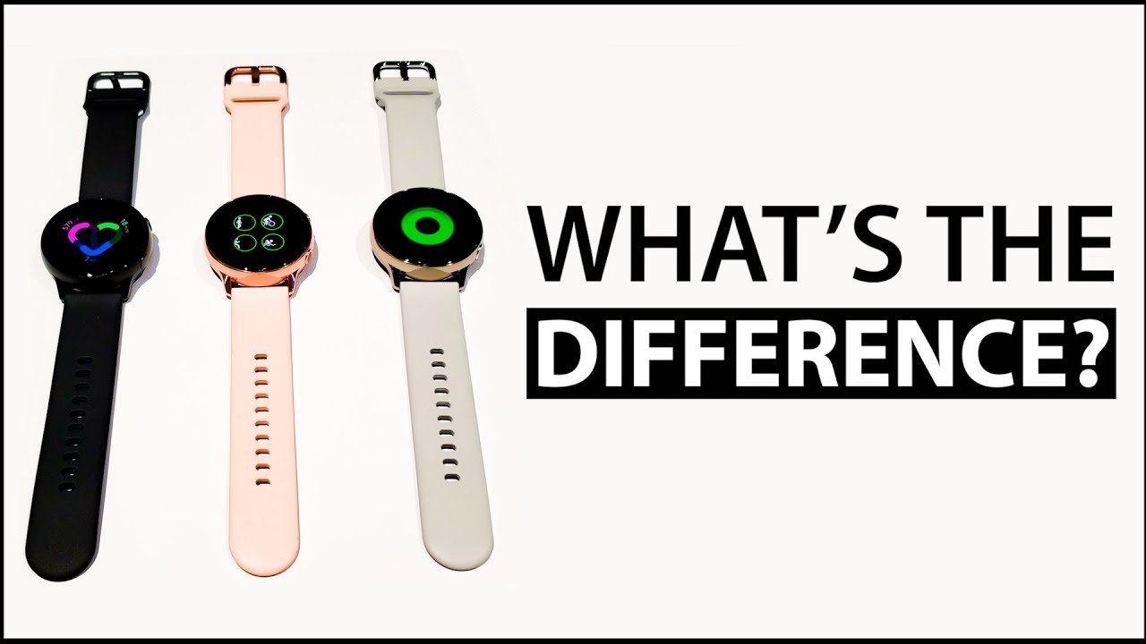 Galaxy Watch Active vs Galaxy Watch: What's the difference?