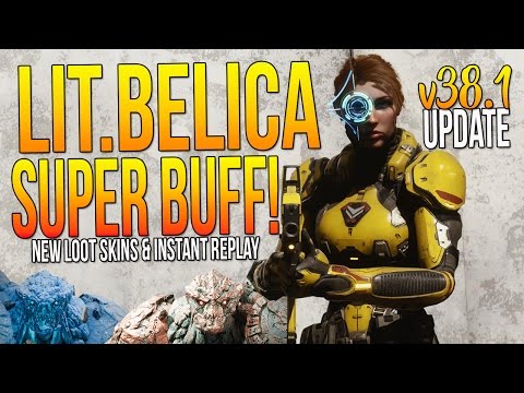 Paragon v38.1 Patch & Instant Replay "LT.BELICA SUPER BUFF! STEEL NERFED! NEW SKINS & v38.1 UPDATE"