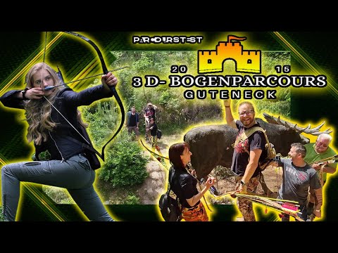 🦌🎯3D Archery Course at Guteneck Castle: 🦌🌿Archery in an idyllic natural setting