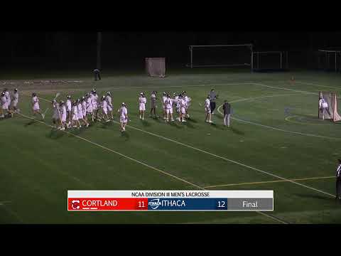 Ithaca Men's Lacrosse vs. Cortland