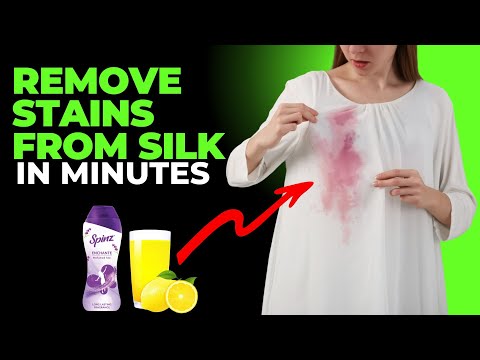 How to Remove Stains From Your Silk Garments (You Won’t Believe It!)