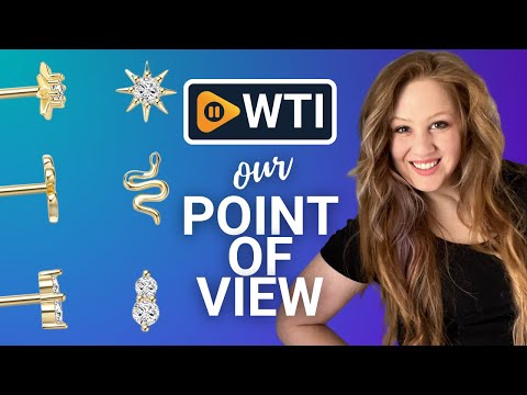 Flat Back Earrings for Women Dainty Gold Flatback Earrings - WTI product video review