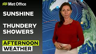 18/10/2026 - Sunshine and Showers - Afternoon Weather Forecast UK - Met Office W