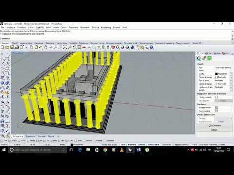 RHINOCEROS LEZIONE 003 SALVATAGGIO DOCUMENTO MODALITA' AVANZATE