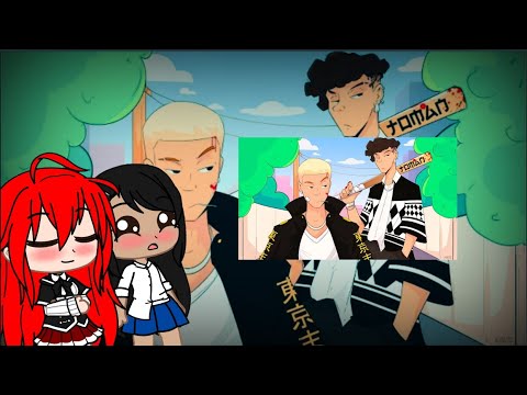 DxD e nagatoro reagem ao rap líder da toman (naoto as mikey issei as draken) Lil chainz (4/8)