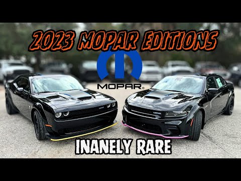 Dodges 2023 "Mopar" Editions - 15 Times More Rare than the Demon 170