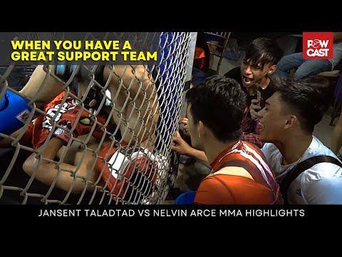 Team Support! Jansent Taladtad vs Nelvin Arce MMA highlights